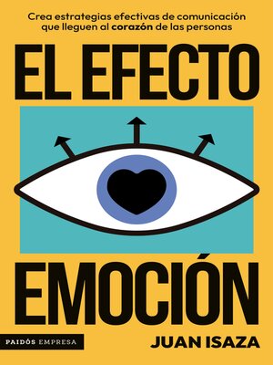 cover image of El efecto emoción